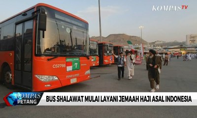 Bus Shalawat Mulai Layani Jemaah Haji Asal Indonesia