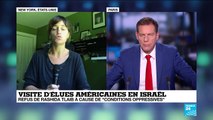 L'élue américaine Rashida Tlaib refuse d'aller en Israël en raison de conditions 