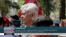 Paraguayos insisten en juicio político contra presidente Mario Abdo