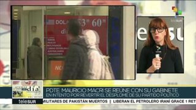 Argentina: ciudadanos protestan contra crisis económica