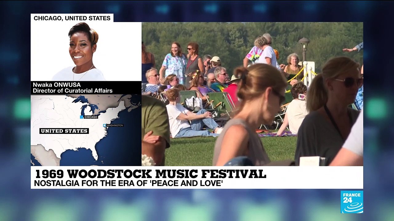 1969 Woodstock Music Festival : Nostalgia for the era of 'peace and love'