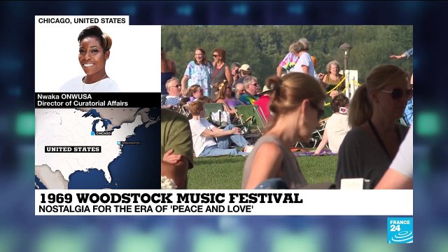 1969 Woodstock Music Festival : Nostalgia for the era of 'peace and love'