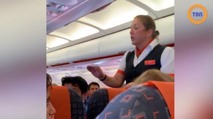 Une hôtesse de l’air menace une mère de lui donner une amende de 100£ si elle ne calme pas son enfant !
