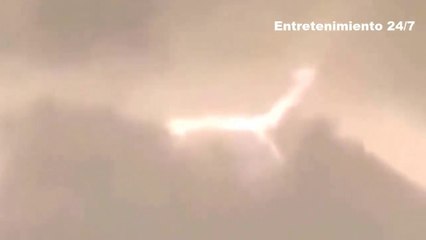 Varias personas ven un ángel real sobre Brasil