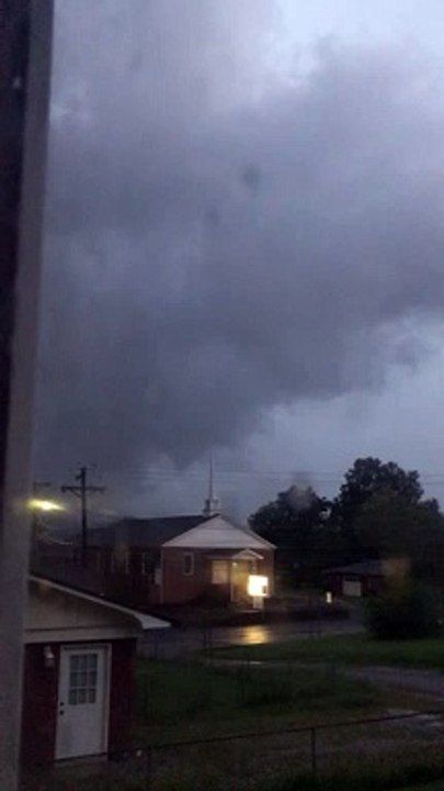 Lightning Strikes, Lights up Sky