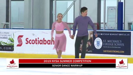 2019 NYSA Summer Competition - Jr & Sr Free Dance and Pre Novice Men - Short Program