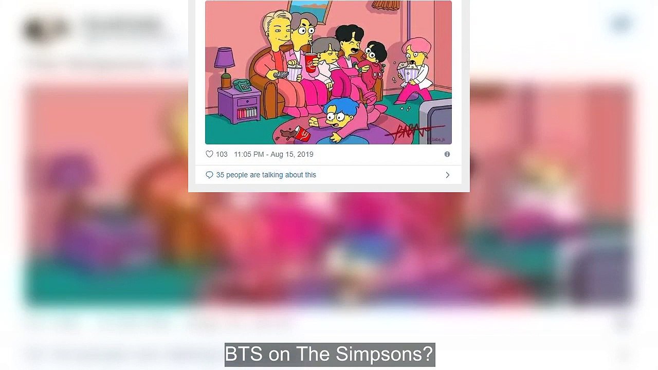 A BTS Episode Of “The Simpsons” Could Be Coming, If This Writer Has A Say