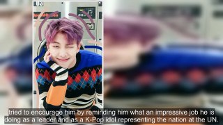 When You Can’t Stop Doubting Yourself, Remember These Words From BTS’s RM