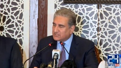 I will not contact FM India until the curfew is lifted from IOK - Shah Mehmood Qureshi