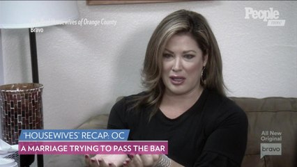 RHOC: Emily Simpson Breaks Down Discussing Husband's Absence at His Parents' Birthday Dinner
