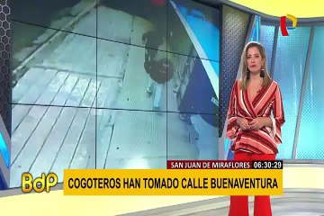 SJM: "cogoteros" son captados en acción por cámaras de seguridad