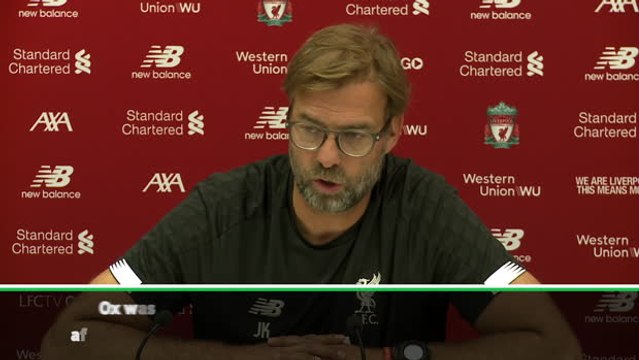 Oxlade-Chamberlain position my responsibility - Klopp