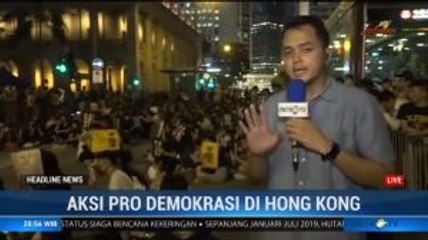 Demo Hong Kong Malam Ini Terpusat di Chater <i>Garden</i>