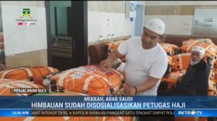 Pelapis Jaring Jadi Kendala Pemeriksaan Koper Jemaah Haji Indonesia
