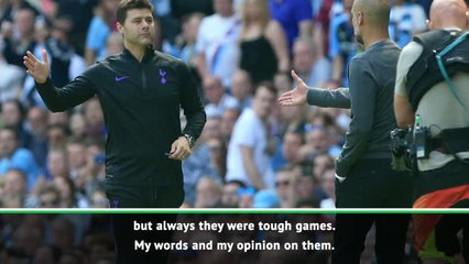 Descargar video: Guardiola and Pochettino discuss title contenders