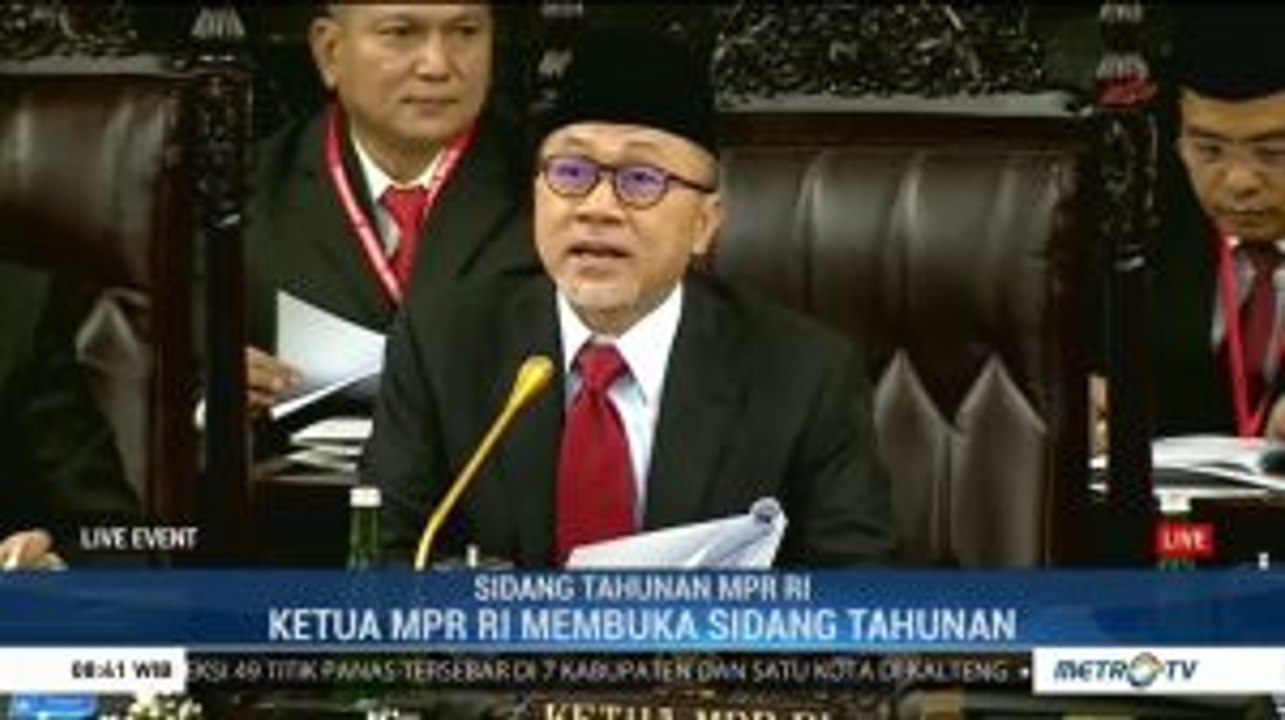 Pidato Presiden Jokowi di Sidang Tahunan MPR (1)