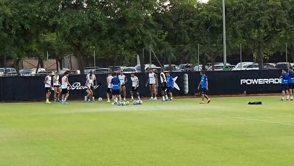 Último Entrenamiento del Valencia antes de empezar LaLiga Santander