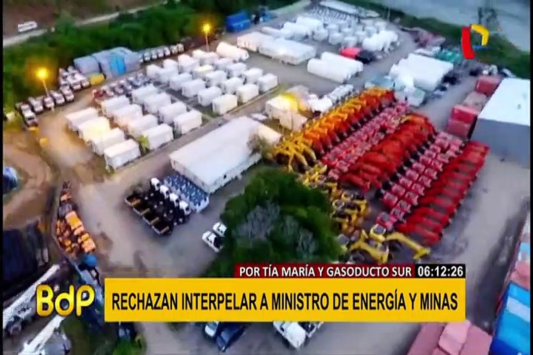 Caso 'Goro': Congreso aprueba interpelar a ministro Vicente Zeballos