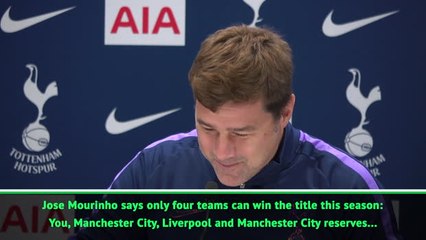 Pochettino loves 'sarcastic' Mourinho
