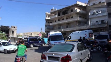 İdlib'e yoğun hava saldırıları sürüyor