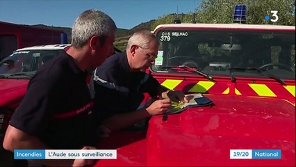 Incendie dans l'Aude : les pompiers maintiennent la vigilance