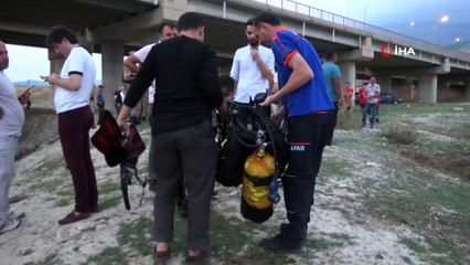 Baraj göletinde akıntıya kapılan yabancı uyruklu genç kayboldu