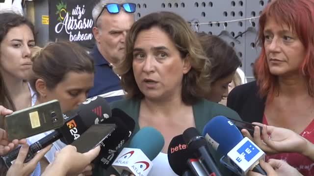 Colau sobre la violencia en Barcelona: No creemos que esto vaya a ser una tendencia ni algo que se vaya a cronificar