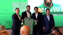 Presentación de Borja Iglesias como nuevo jugador del Betis