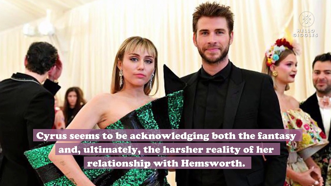 Miley Cyrus’s new song “Slide Away” feels like an explainer on her Liam Hemsworth breakup