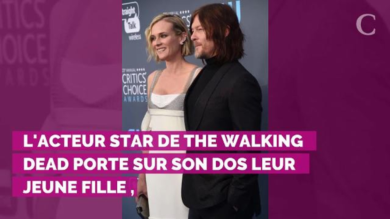 PHOTO. Diane Kruger partage un tendre moment de complicité entre Norman Reedus et de leur fille