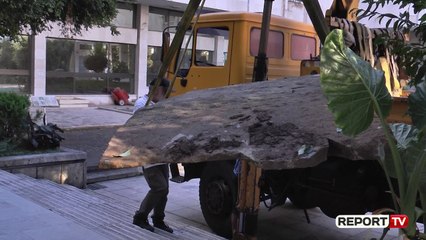 Report TV - Guri prehistorik i zbuluar në Fan të Mirditës strehohet në Muzeun Kombëtar