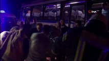 Manisa'da işçi servisleri çarpıştı: 23 yaralı