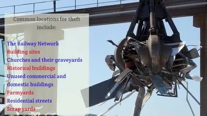 Metal thefts
