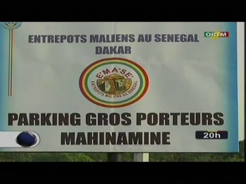 ORTM/Inauguration d’un parking gros porteurs par le Ministre des transports et de la mobilité urbaine à Makinamine