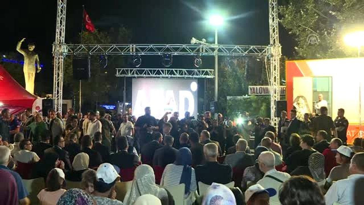 Marmara depreminin 20. yılı - İçişleri Bakanı Süleyman Soylu