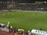 Livourne 0-2 Juventus del piero