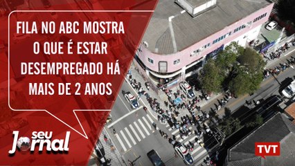 Fila no ABC mostra o que é estar desempregado há mais de dois anos