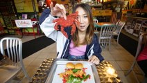 Would you eat this crab fried in Hot Cheetos?