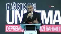 17 Ağustos 1999 Marmara depreminde hayatında kaybedenler 20'nci yılında dualarla anıldı