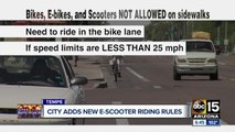 Tempe approves changes to regulations for bikes, e-bikes and scooters