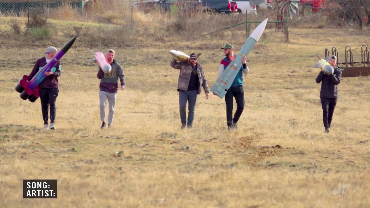Model Rocket Battle 2 | Dude Perfect