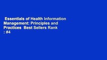 Essentials of Health Information Management: Principles and Practices  Best Sellers Rank : #4