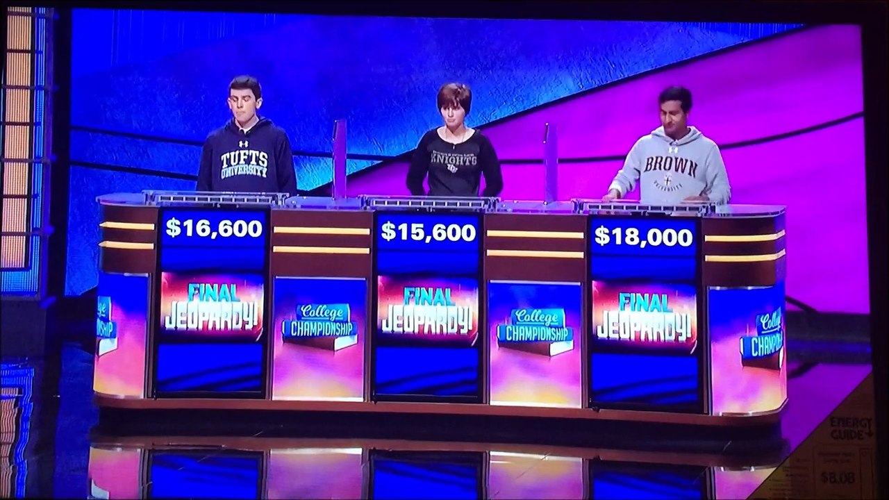 Jeopardy Miss FJ in the Tournaments (2017-2018)
