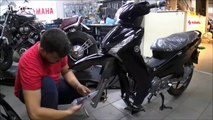 unboxing YAMAHA CRYPTON 125cc (underbone scooters)