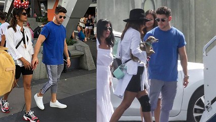 Priyanka Chopra Turns Minnie Mouse with Nick Jonas at Disney World | FilmiBeat