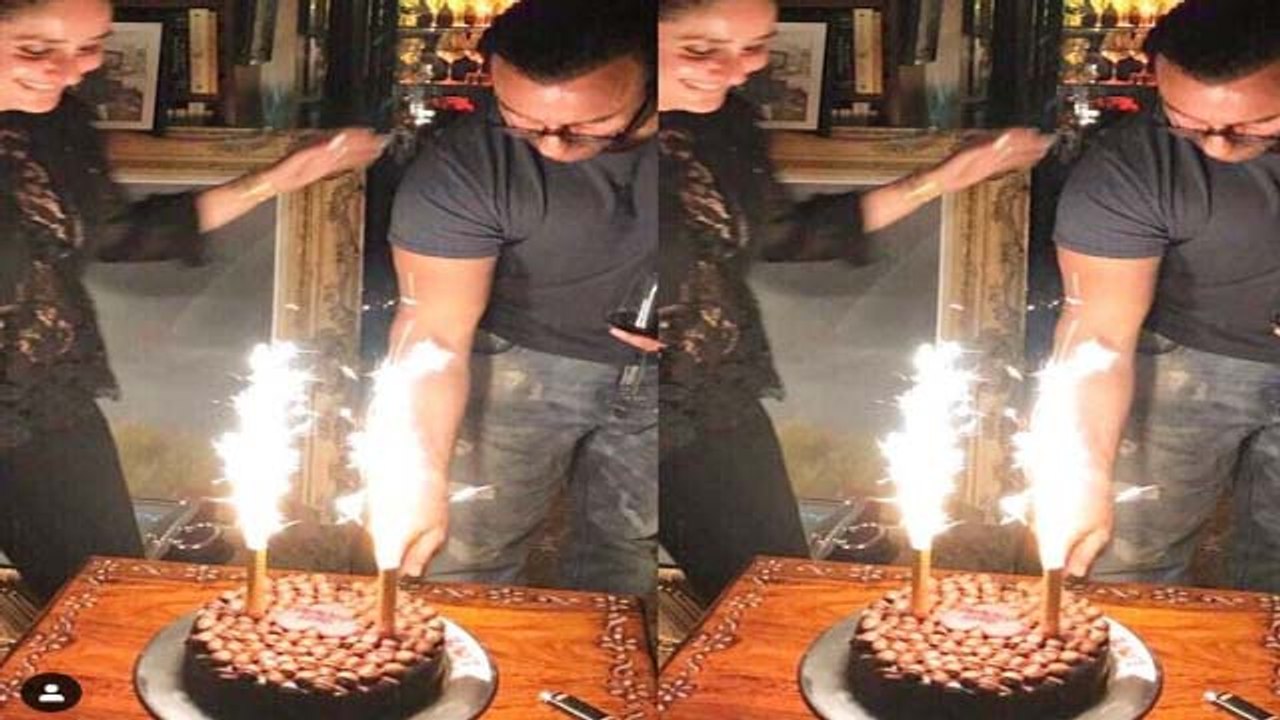 Kareena Kapoor Khan makes Saif Ali Khan's birthday special in England; Check out | FilmiBeat