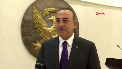 DHA DIŞ-Çavuşoğlu Sudan'da basın açıklaması yaptı