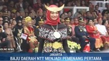 Tiga Pemenang Baju Adat Terbaik HUT RI di Istana