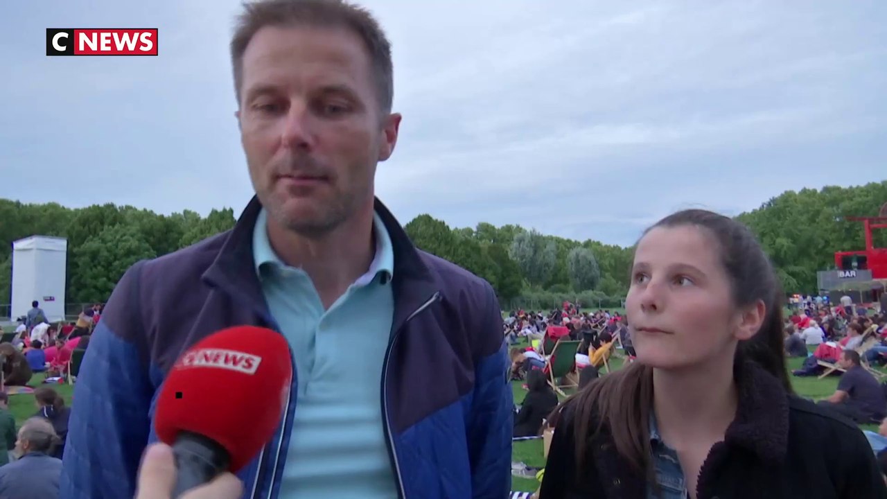 Cinéma en plein air au parc de la Villette