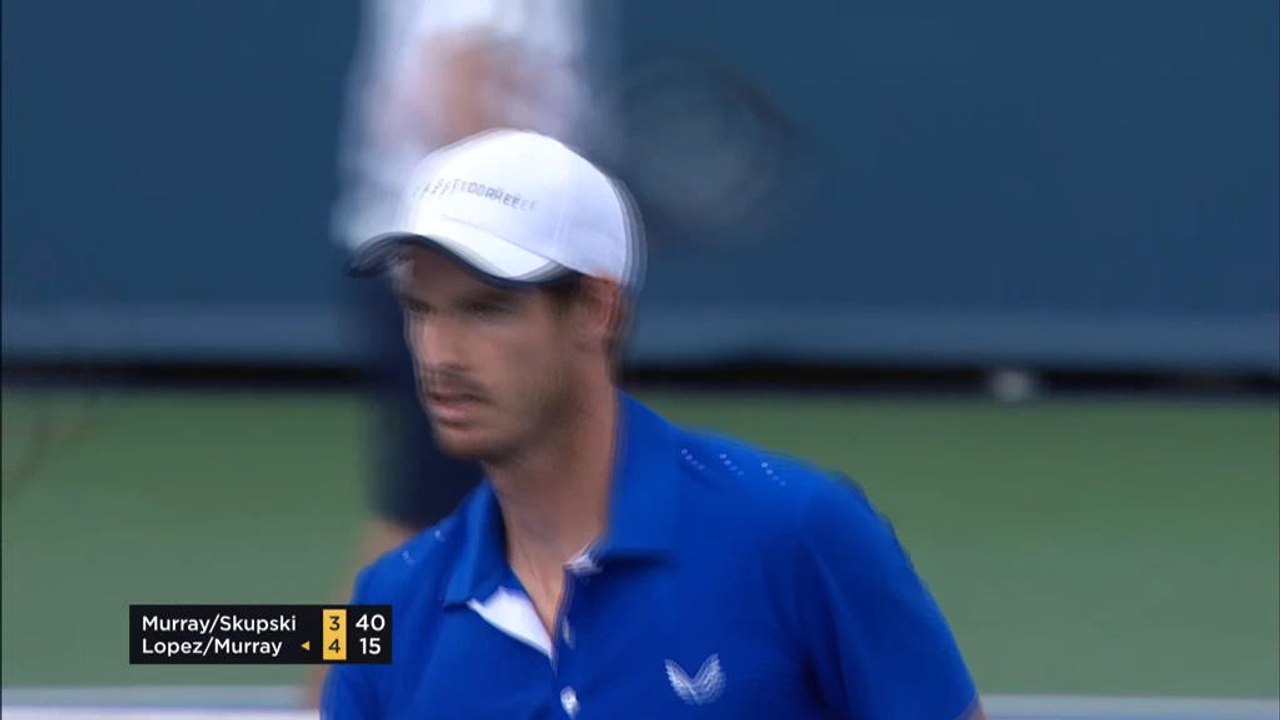 تنس:بطولة سينسيناتي: جايمي موراي وسكوبكي يهزمان لوبيس واندي موراي 6-7 و 7-5 و 10-4